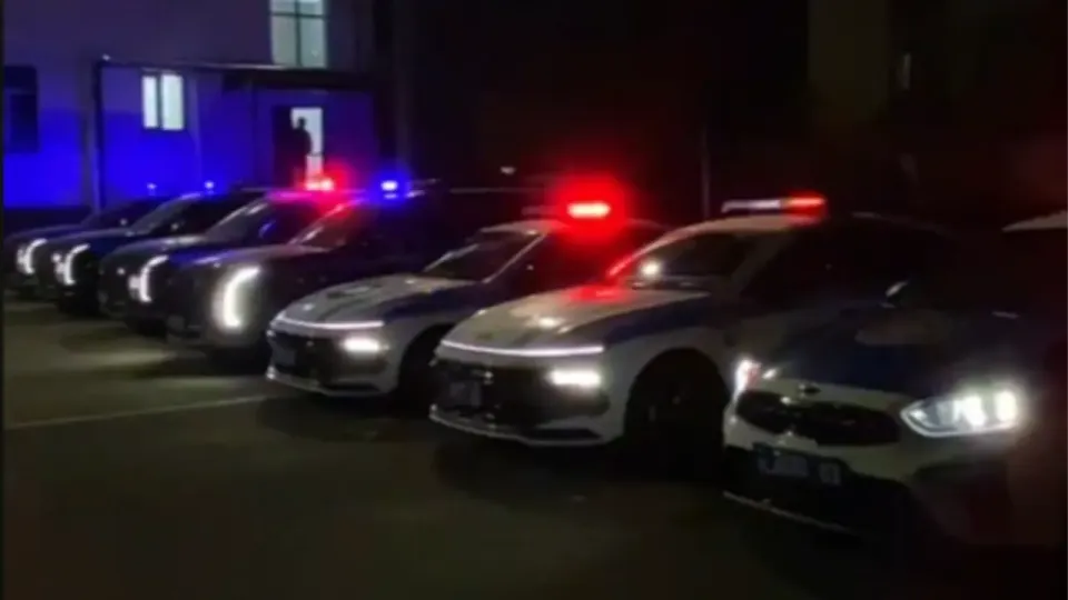 Кадр из видео telegram/POLICE_of_KZ