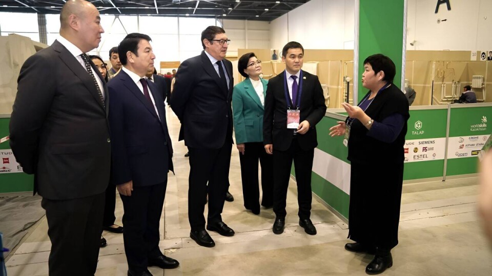 Республиканский чемпионат WorldSkills проходит в международном выставочном центре EXPO / Фото: пресс-служба Минпросвещения РК