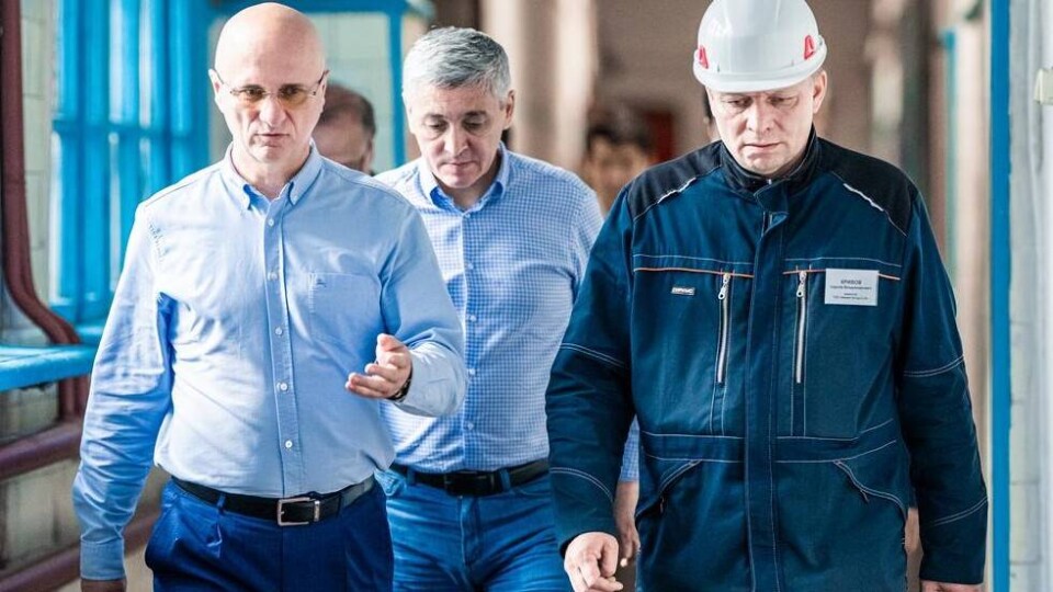 Роман Скляр на источниках теплоснабжения в Караганде и Темиртау / Фото пресс-службы акимата Карагандинской области