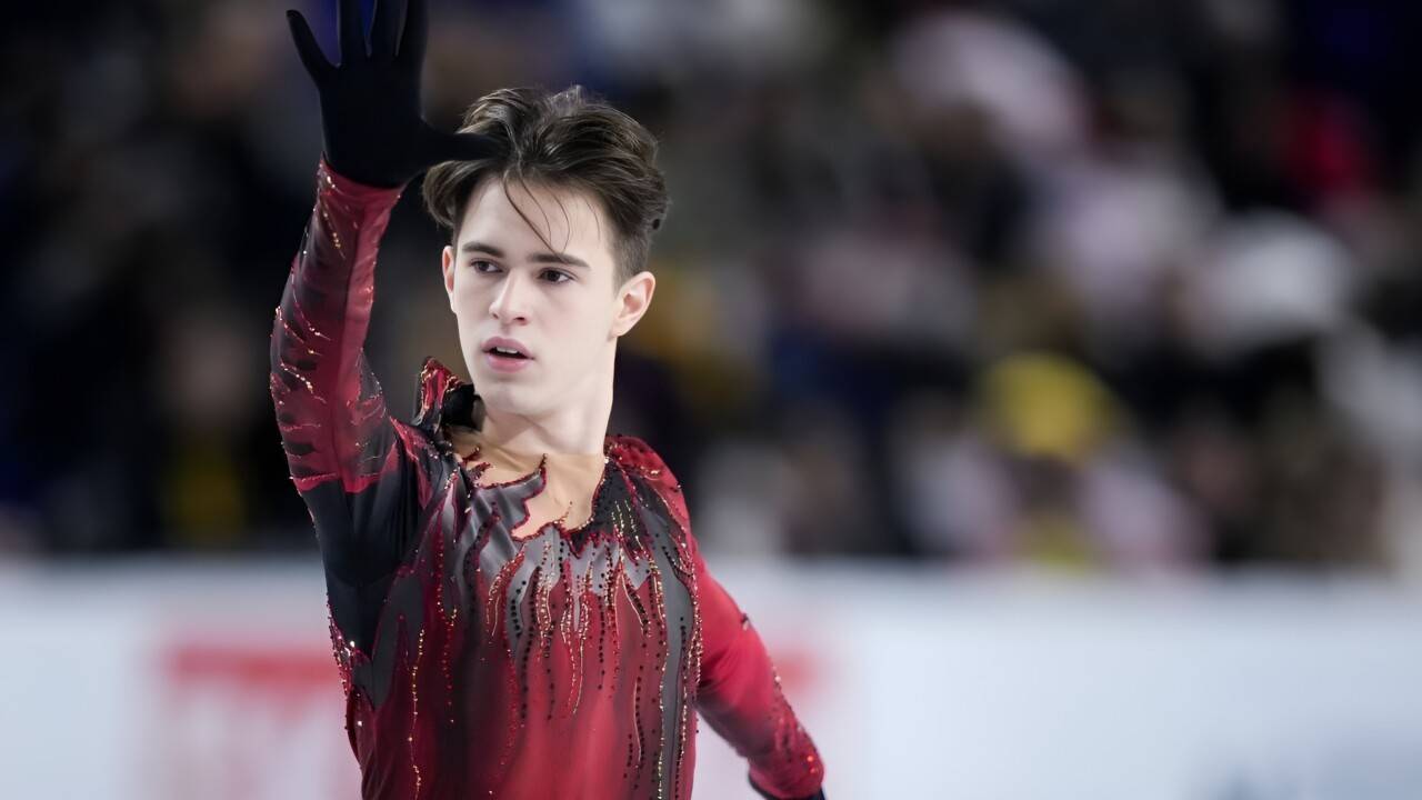 Казахстанский фигурист Михаил Шайдоров / Фото пресс-службы Национального олимпийского комитета РК