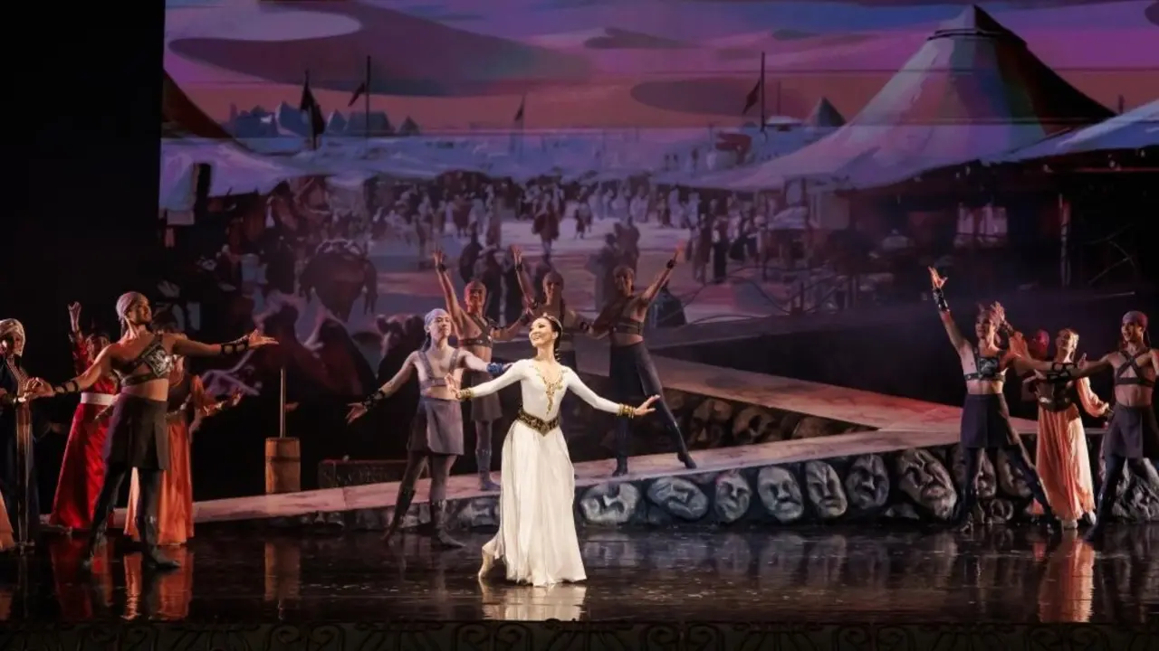 КазНТОБ имени Абая представил премьеру балета "Улы Жибек Жолы"