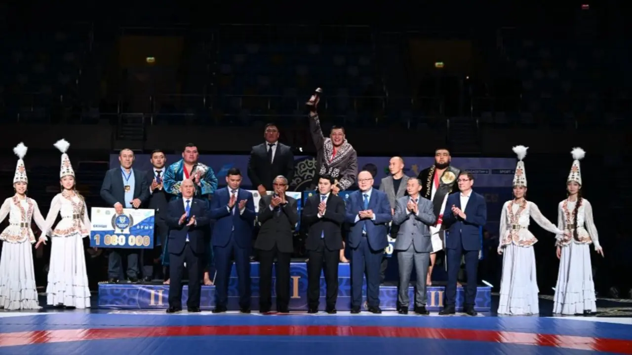 В турнире "Қазақстан Барысы – 2025" победил Марат Байкамуров