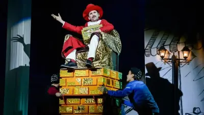 Легендарный детский театр имени Сац представил спектакль на сцене Дворца школьников