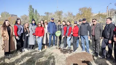 Ұлытау облысында 3000-нан аса ағаш отырғызылды