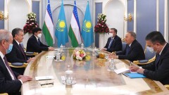 Елбасы встретился с президентом Узбекистана Шавкатом Мирзиёевым