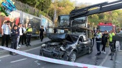 В Стамбуле на дороге столкнулись 16 автомобилей