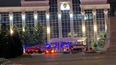 Задымление произошло в здании областного акимата в Усть-Каменогорске