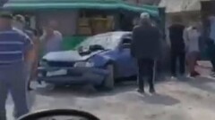 Автобус столкнулся с девятью автомобилями в Алматинской области