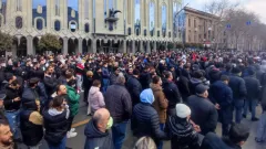 В Грузии жители протестуют против повышения цен на бензин