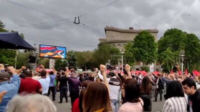 В Ереване начался протест оппозиционного движения "Сопротивление"