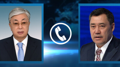 Токаев и Жапаров обсудили подготовку к визиту президента Кыргызстана в Казахстан