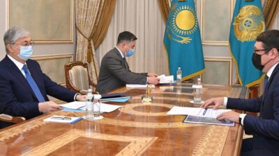 Токаев принял председателя фонда "Самрук-Казына"