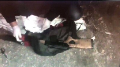 Участник массовых беспорядков в Алматы показал полиции тайники с оружием