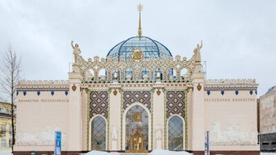 В Москве после реставрации открылся павильон "Казахстан" на ВДНХ