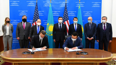 Казахстан и США подписали соглашение об инвестиционном сотрудничестве