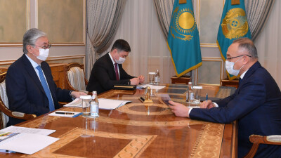 Касым-Жомарт Токаев принял главу "Казатомпрома" Галымжана Пирматова