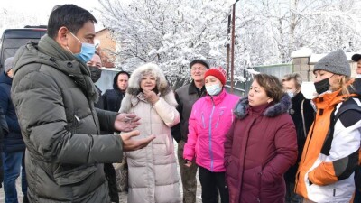 Ерболат Досаев осмотрел аварийные объекты Наурызбайского района Алматы