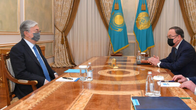 Касым-Жомарт Токаев принял специального представителя Президента по международному сотрудничеству