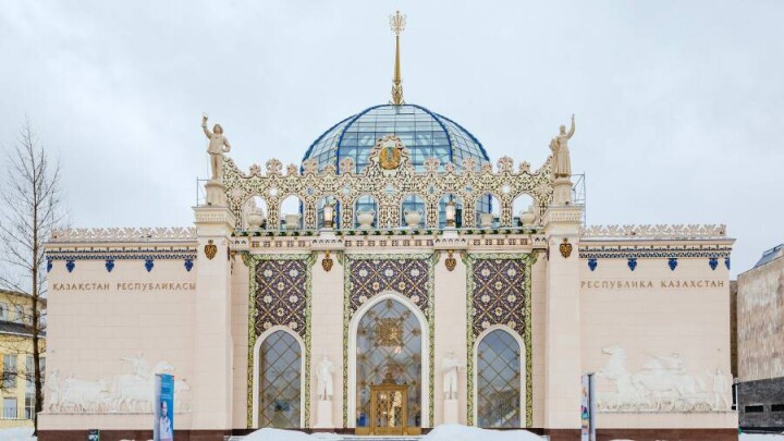 В Москве после реставрации открылся павильон "Казахстан" на ВДНХ