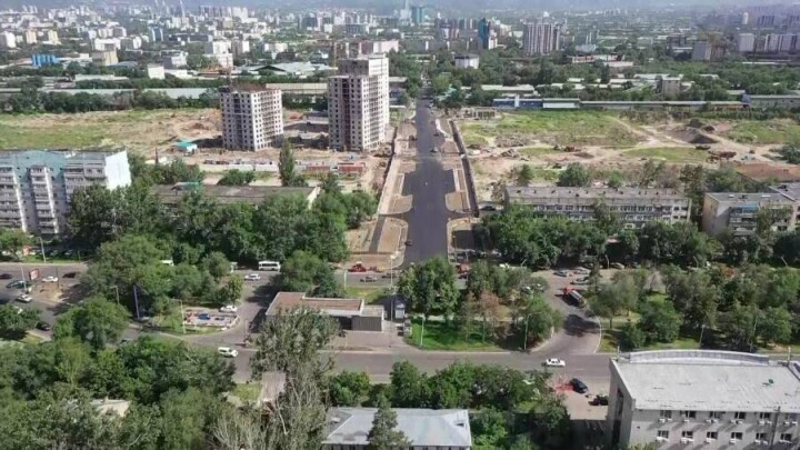 В Алматы откроют проезд по улице Ауэзова до проспекта Райымбек батыра 28 мая