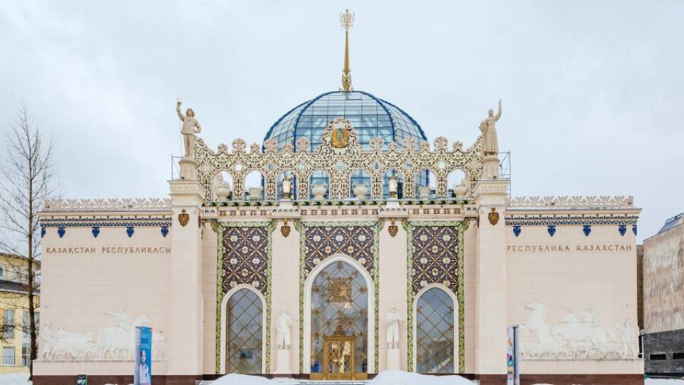 В Москве после реставрации открылся павильон "Казахстан" на ВДНХ