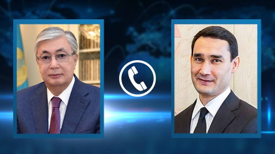 Токаев поздравил нового президента Туркменистана и пригласил его в Казахстан