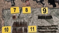 Шымкенттегі зират маңынан қаңтар оқиғасы кезінде ұрланған бірнеше қару табылды