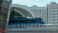 Астанадағы LRT желісіндегі "Театр" станциясында өрт шықты: себеп анықталды