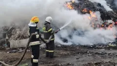 Алматы облысындағы қоқыс полигонындағы өрт толықтай сөндірілді