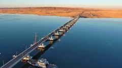 Қазақстандағы ең ұзын екі жолақты көпір арнайы сынақтан өтті