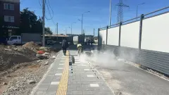 Алматыда компаниялар тротуар төсеу кезінде жиі заң бұзатыны анықталды