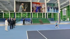 Тоқаев "Дәулет" теннис орталығының қызметімен танысты