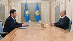 Тоқаев мәжіліс төрағасы Ерлан Қошановты қабылдады