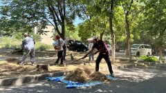 "Таза Қазақстан": Шымкентте қаланың басты су артериясының жағалаулары тазартылды