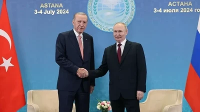 Ердоған Ресей президентін Түркияға шақырды