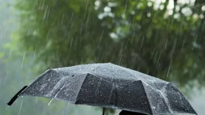 Бүгін елімізде жаңбыр жауып, найзағай ойнайды