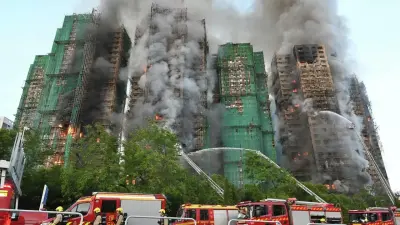 Тоқаев ҚХР Төрағасы Си Цзиньпинге Гонконгтағы өртке байланысты көңіл айтты