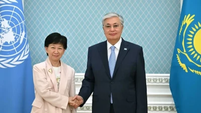 Тоқаев БҰҰ Бас хатшысының орынбасары, Қарусыздану мәселелері жөніндегі жоғарғы өкілді қабылдады