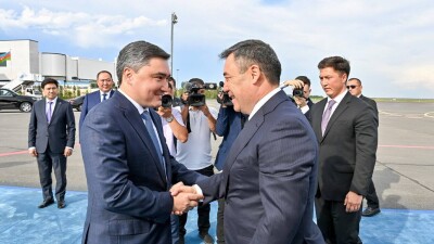 Қырғызстан президенті Садыр Жапаров Астанаға келді