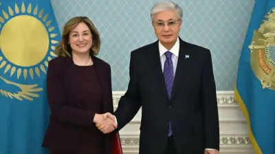 Тоқаев АҚШ-тың Қазақстандағы елшісі Джули Стаффтты қабылдады
