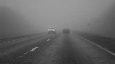 Солтүстік Қазақстанда қалың тұманнан жол қозғалысына шектеу енгізілді