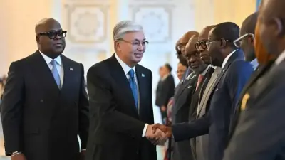 Тоқаев Қазақстанға ресми сапармен келген Конго елінің президентін қарсы алды