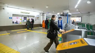 Алматы метросында турникеттерді жаңарту жұмыстары басталды