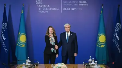 Тоқаев Миграция жөніндегі халықаралық ұйымның бас директорымен кездесті