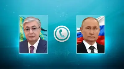 Қасым-Жомарт Тоқаев Ресей президенті Владимир Путинмен телефон арқылы сөйлесті