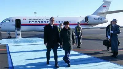 Сербия президенті Александр Вучич Қазақстанға ресми сапармен келді