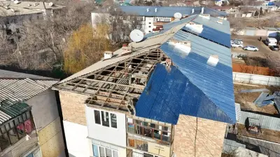 Қонаевта боран салдарынан жергілікті төтенше жағдай жарияланды