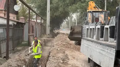 Алматының Наурызбай ауданында 2026 жылға дейін 20 көшеге жаңа арық салынады