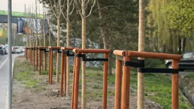 Алматының Медеу ауданында автоматты суару жүйесі жөнделіп жатыр