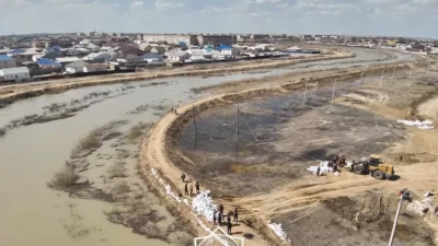 Су тасқыны: Құлсарыда тамыз айының соңына дейін 80 үй пайдалануға беріледі